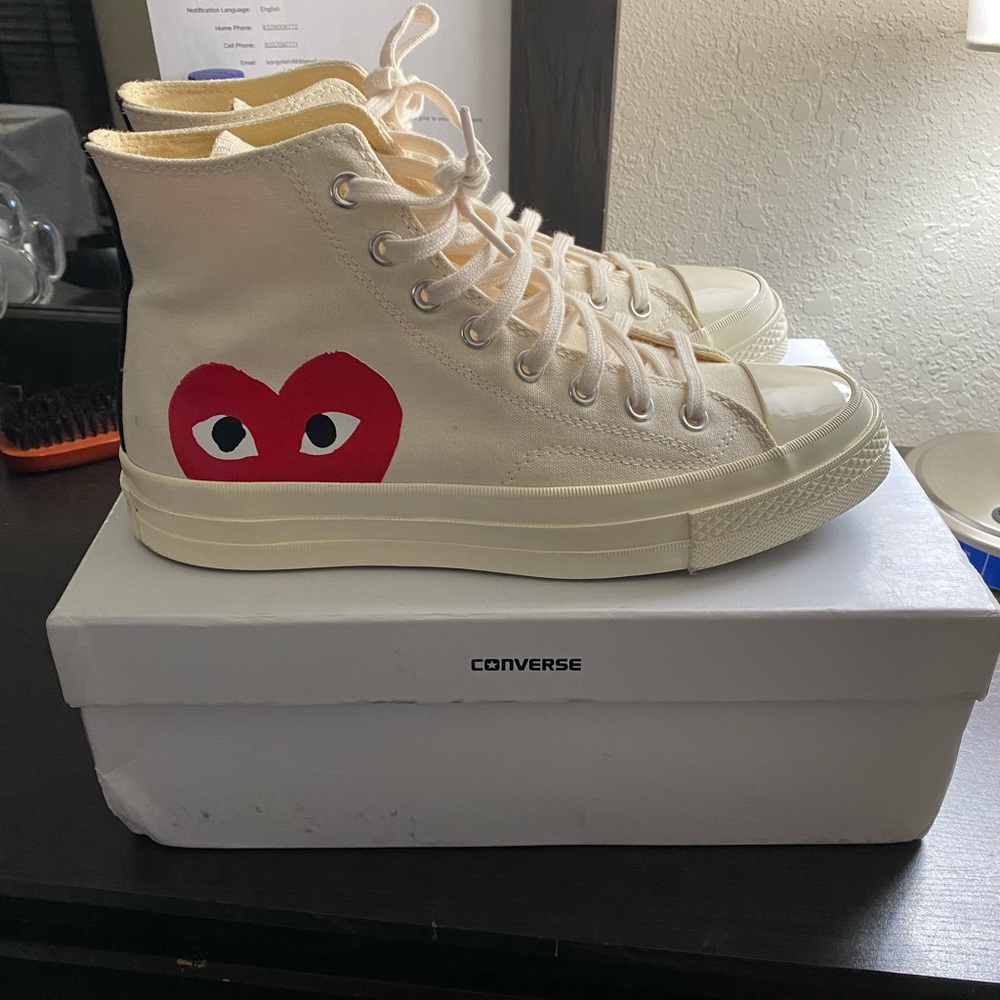 comme des garcons converse